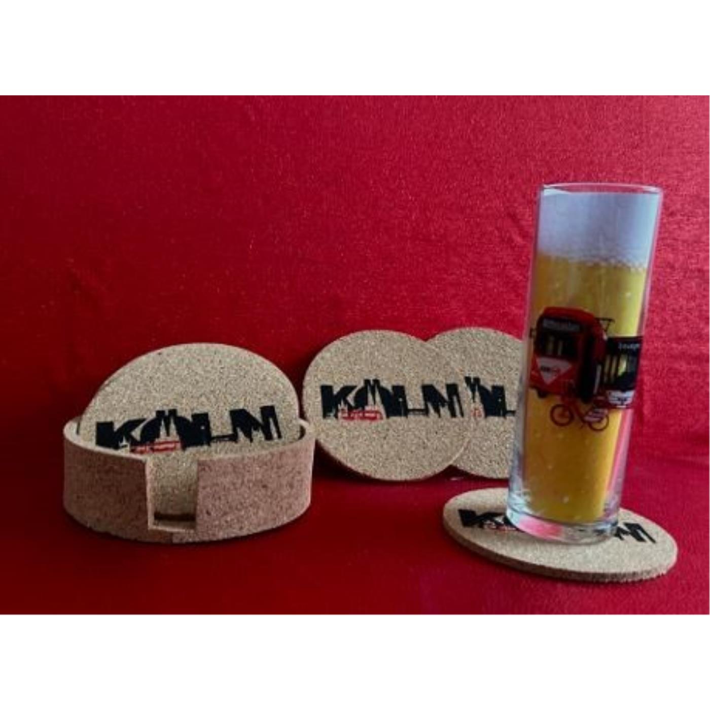 Kork Untersetzer - verschiedene Motive
