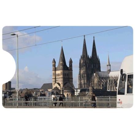 Kartenhülle Stadtteile Köln